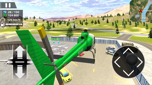 Helicopter Flying Car Driving screenshot 8