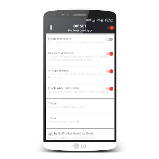 Recent App Switcher (DIESEL Pro) 4 تصوير الشاشة