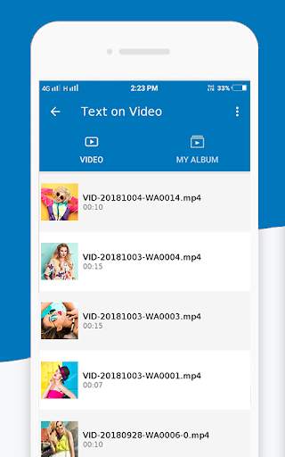 Text On Video screenshot 1