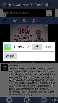 Instant hd video downloader for facebook screenshot 4
