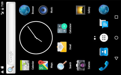 Black background / wallpaper screenshot 4