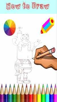 How to draw : Uncle Grandpa  cartoon network скриншот 2