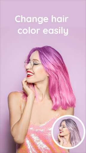 Hair Color Changer – Hair Editor App Free screenshot 1