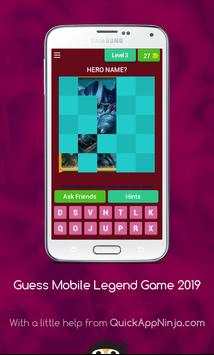 Guess Mobile Legend Game 2019 screenshot 3