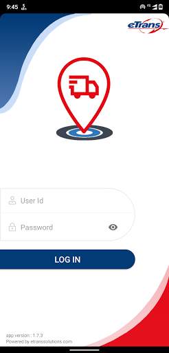 eTrans screenshot 1