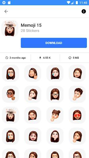 WASticker: Memoji Stickers screenshot 3