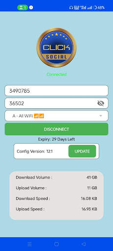 Click Social - Safe and Secure screenshot 2