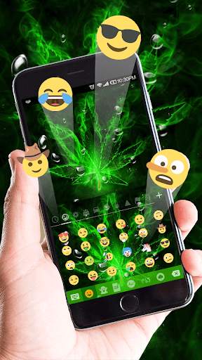 Weed Rasta Keyboard 2 تصوير الشاشة