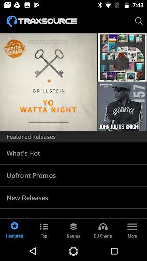 Traxsource screenshot 1