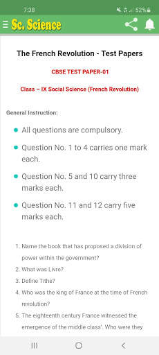 Social Science Class 9 Mobile App screenshot 4