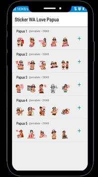 Stiker WA Love Papua screenshot 1