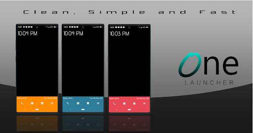 One Launcher - Clean, Simple and Fast screenshot 1