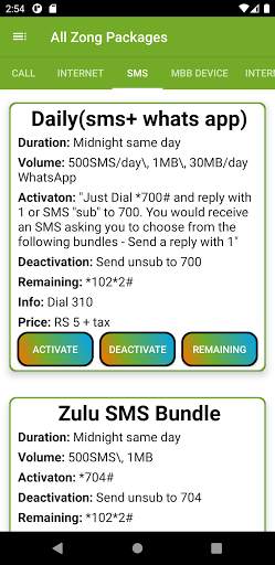 Zong Packages 2021 | Zong Packages 2021 Newest screenshot 13
