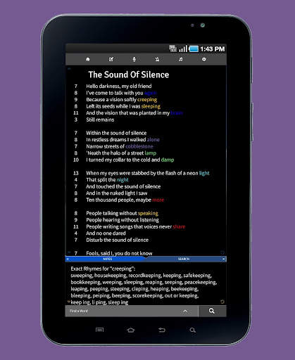 Lyric Notepad - Song Writing screenshot 11