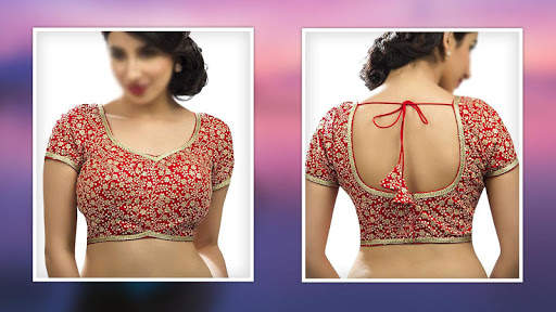 Blouse Design - Latest Backless Saree Blouse screenshot 2