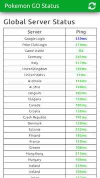 Online Status of Pokemon GO screenshot 2