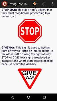 Driving Test Theory screenshot 2