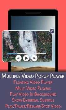 Multiple Video Popup Player screenshot 4