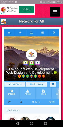 Lakho Social Network screenshot 3