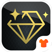Black Diamond Theme - Launcher 3D Theme icon