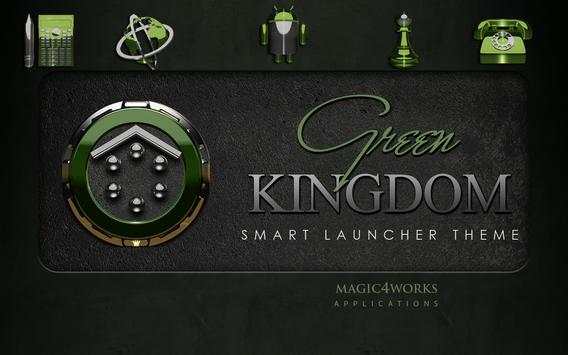 Green Ki Smart Launcher theme screenshot 3