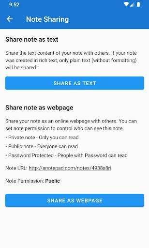 a Notepad -  Take Notes and Share Notes Online screenshot 3