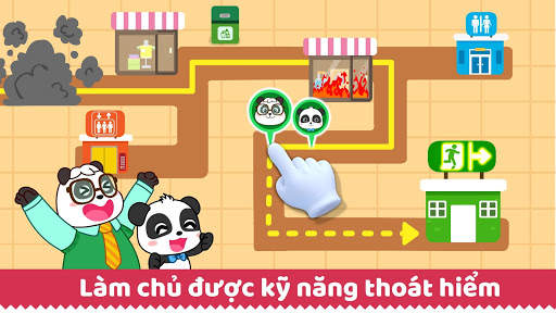 Trò chơi An Toàn Cho Trẻ của Bé Gấu Trúc screenshot 2