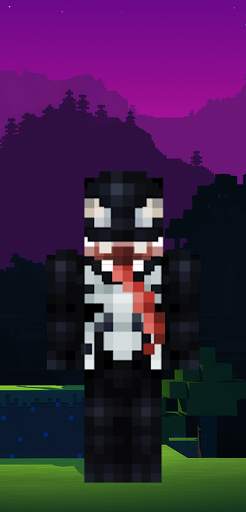Venom skin for Minecraft screenshot 5