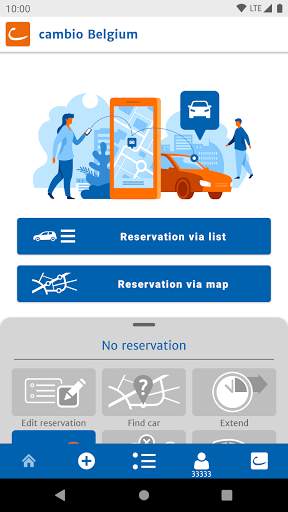 cambio CarSharing скриншот 1