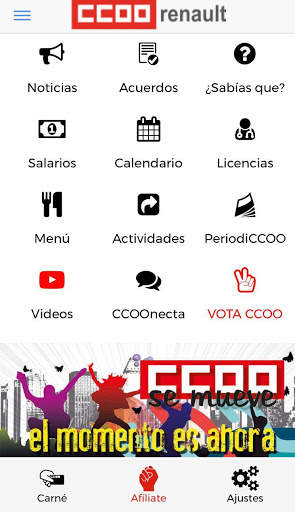 CCOO App screenshot 1