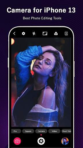 Selfie Camera For iPhone 13 screenshot 1
