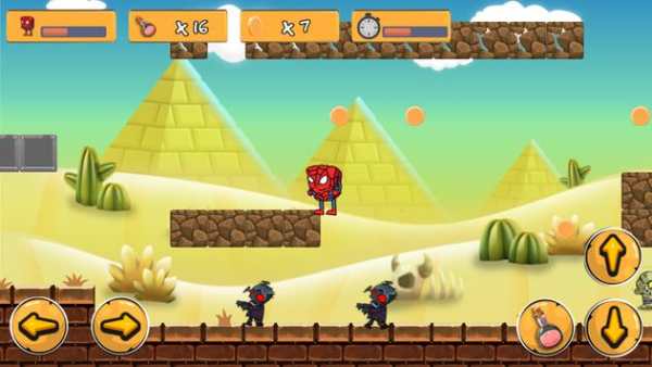Spider : Sponge Man vs Zombie screenshot 6