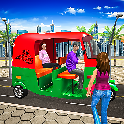 Modern Tuk Tuk Auto Rickshaw icon
