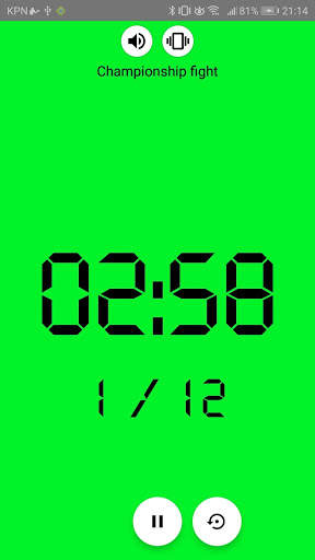 Boks Timer screenshot 1