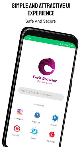 ForX Browser Lite screenshot 1