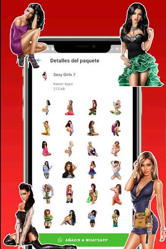 Sexy animated Sticker for whatsapp wastickerapps screenshot 1