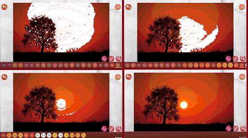 Fluffy Colors: Color by Number screenshot 1
