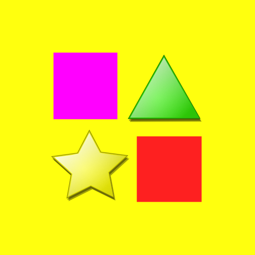 Colors and Shapes for Kids app free Preschool icon