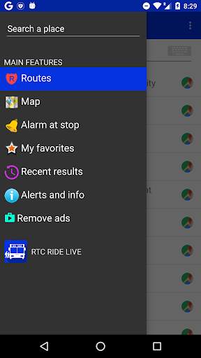 RTC Ride Live screenshot 1