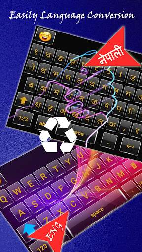 Nepali Keyboard: Nepali Keyboard With English Keys screenshot 5