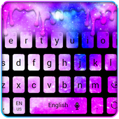 Neon Liquid Galaxy Keyboard icon