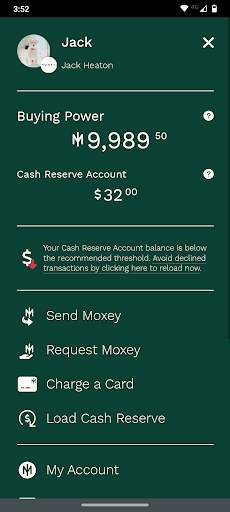 Moxey Mobile App screenshot 2