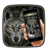 Black Wolf Launcher Theme🐺 icon