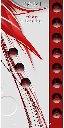 Daf Clean Red Icon Pack screenshot 2