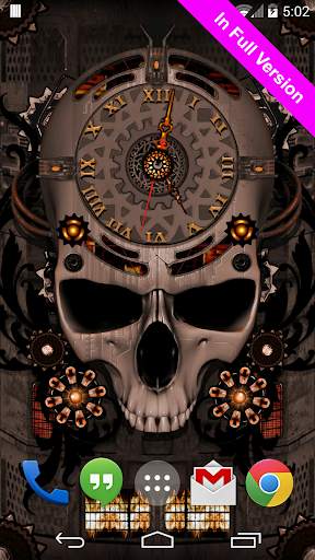 Steampunk Clock Free Wallpaper screenshot 7
