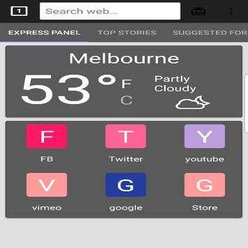 SS Browser screenshot 2