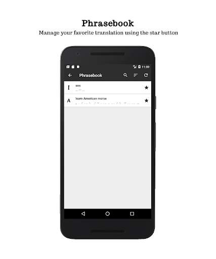 Morse Translator - Morse Code & Editable Alphabet screenshot 6