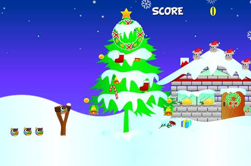 Angry Owl Christmas screenshot 2