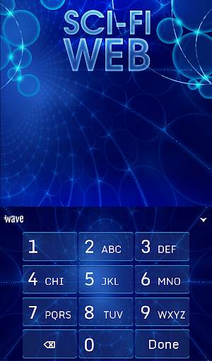 SCI-FI WEB Animated Keyboard   screenshot 5