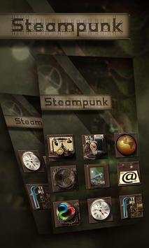Steampunk GO Launcher screenshot 5